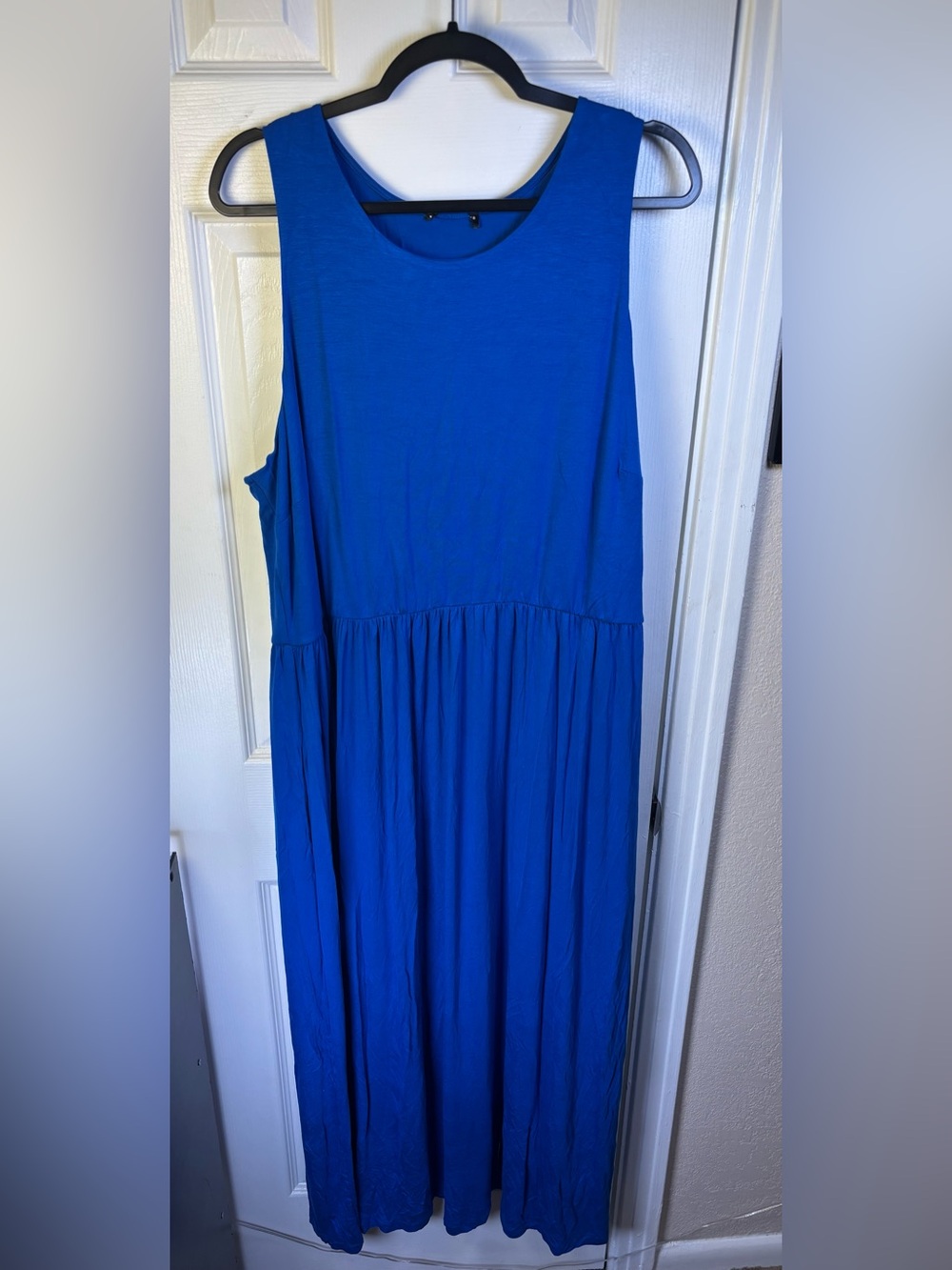 VENUS Sleeveless Royal Blue Maxi Dress 2X-3X
